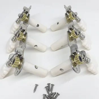 

Short Three ABS Flower Head Plastic Column Quasi Tuning Peg String Button Coating Homogeneity Color Artistic for Making Best Qua