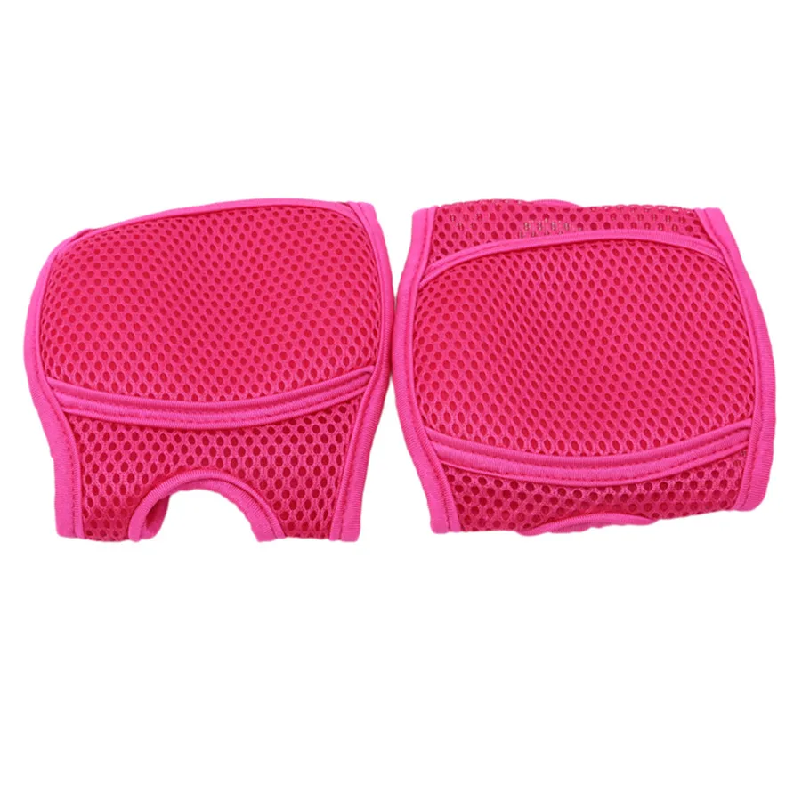 Pink L Ruiwjx Kids Learn To Walk Sponge Kneepad Leg Warmers Knee Protector - Цвет: Pink L