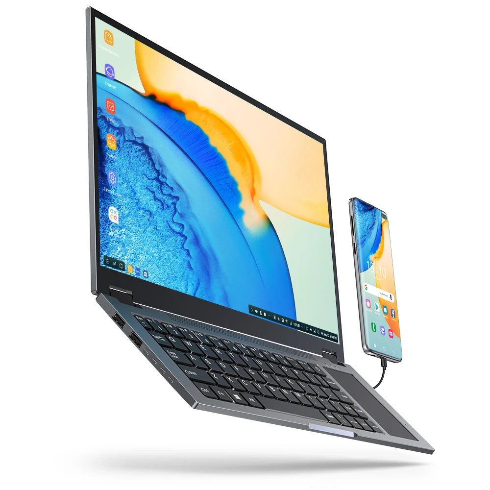 Портативный монитор UPERFECT X Lite 1080P док-станция с батареей и клавиатурой 14-дюймовый
