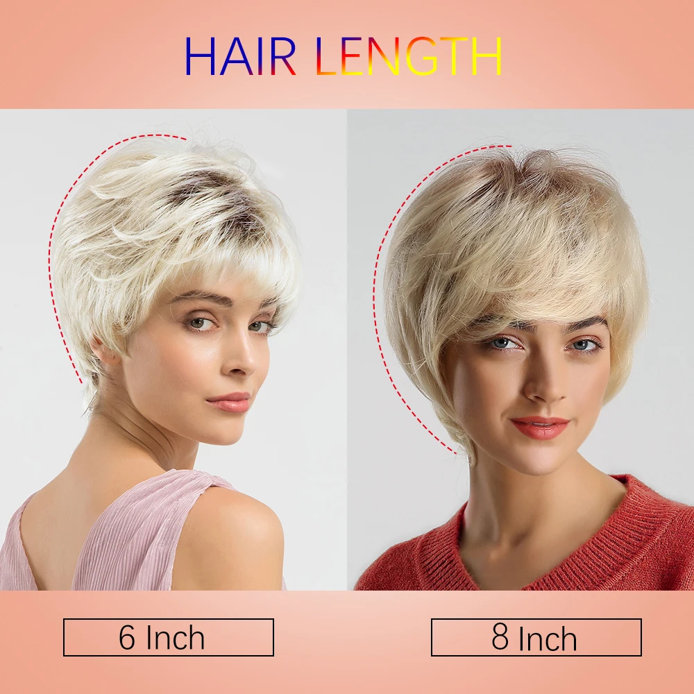 INHAIR CUBE 6 дюймов 50% синтетические человеческие волосы натуральные волнистые