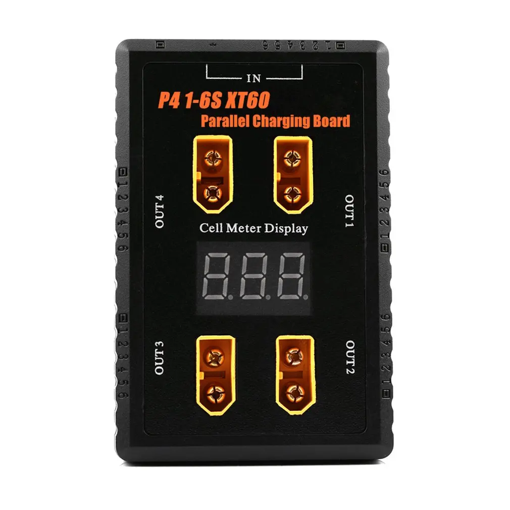 P4 1-6S XT60/XT30 вилка параллельная зарядная плата 4 канала зарядное устройство для LIPO батареи алюминиевый корпус и полный пластиковый корпус