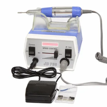 

Makartt JD700 Nail Drill Machine Electric Nail File Manicure Machine Foot Pedal Bits High Speed Bearings Low Heat For Gel Polish