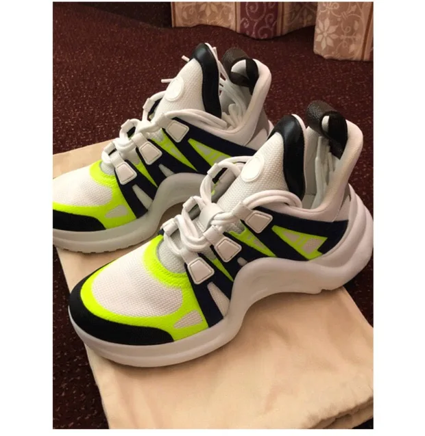 

Women Casual Shoes Mixed Color Women Platforms Shoes Brand Designer Lace Up Trainers Woman