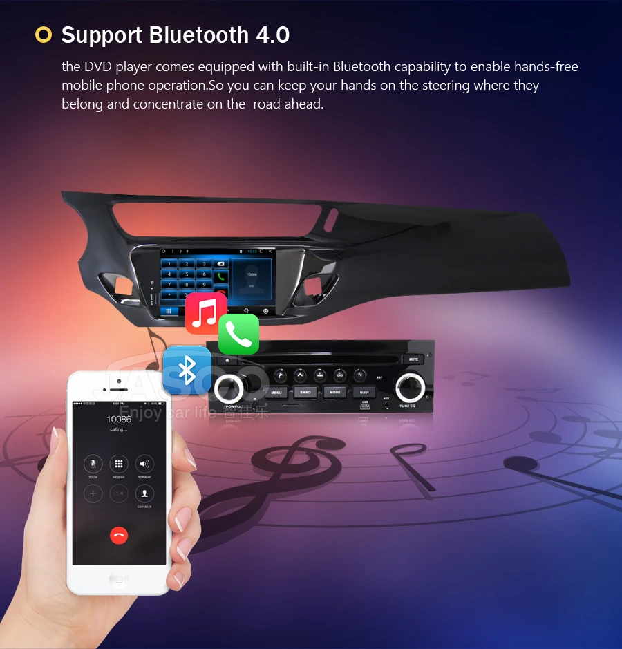 Ips Android 9,0 Автомобильный DVD стерео плеер gps ГЛОНАСС навигация Мультимедиа для Citroen C3 DS3 2010 2013 Авто Радио Аудио