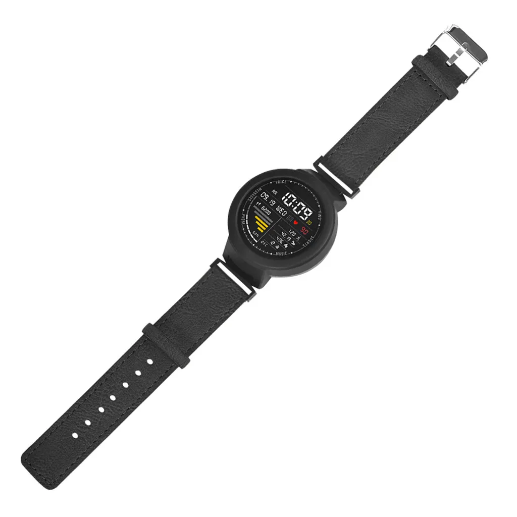Сменный кожаный ремешок для часов Huami Amazfit Verge Youth Watch 2 цвета натуральная кожа #20