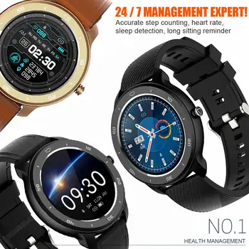 

RC02 Touch Control Smart Watch Waterproof Multi-sport Modes Health Monitor Call&Message Reminder Smart Bracelet Fitness Tracker