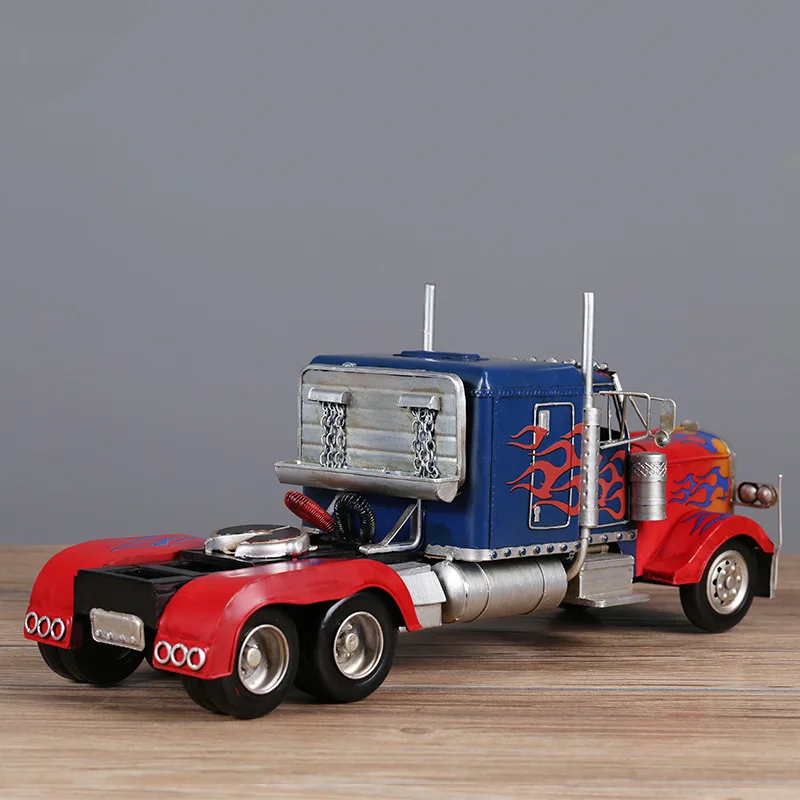 Модель грузовика Optimus Prime 41x13 5x18 см Литые украшения креативная модель железные