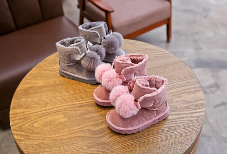 Зимние ботинки для девочек; коллекция года; модные зимние ботинки для детей; теплые ботинки принцессы из флока для маленьких и больших девочек; кожаные ботинки; конфеты обувь; кроссовки