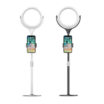 

8 inch Live ring light Photography LED Selfie Ring Light 20cm Desktop with Cell Phone Clamp For Makeup Video Live Studio