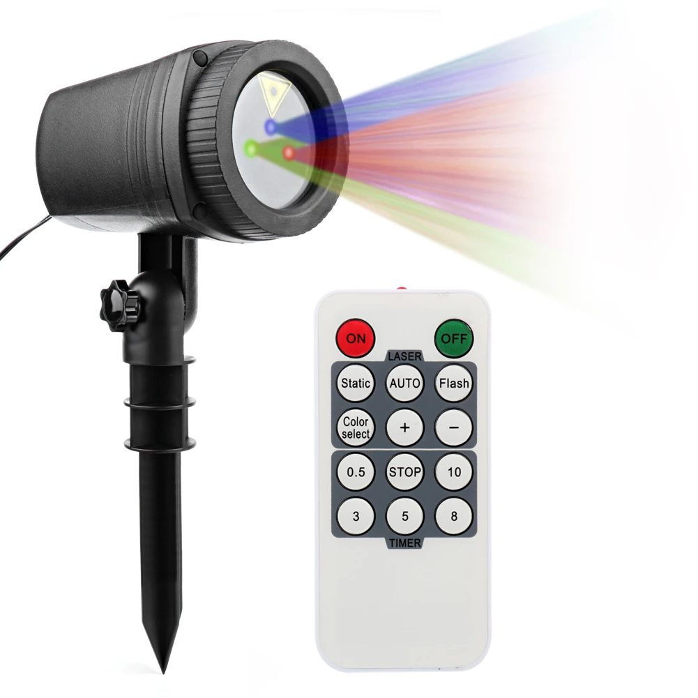 

LED Stage Light Outdoor Laser Light RGB Dynamic 20 Pattern Laser Projector Christmas Wedding Family Party Decoration Stage