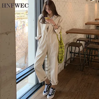 

2020 new summer fashion women dress turn-down collar full sleeves single breasted jumpsuit T488
