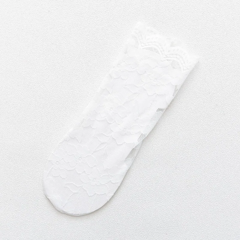 5 пар женские кружевные тонкие носки до щиколотки|Носки| |