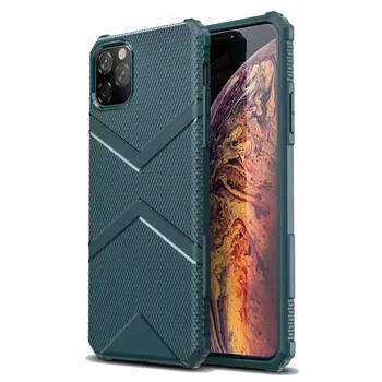 

30pcs/lot For iPhone 11 Pro Max Shield Rugged Rubber Armor Shockproof Flexible Back Case For iPhone SE 2020 SE2