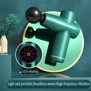 

Electric portable mini fascia gun vibration massager small electric multifunctional muscle relaxant massage instrument body