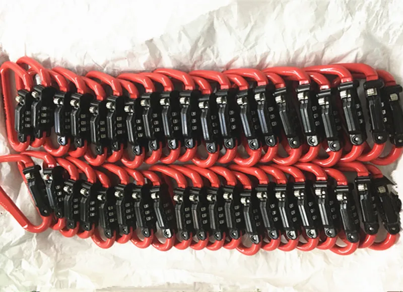 Гуандун производители AliExpress горячие продажи выдвижной эластичный компьютер пароль Блокировка стальной проволоки шнур высокой высоты Homewor