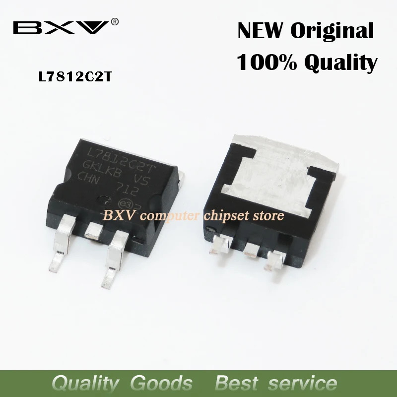 10 шт./лот L7812CD2T TO-263 L7812 7812 TO263 L7812C2T новый оригинальный | Электронные компоненты и