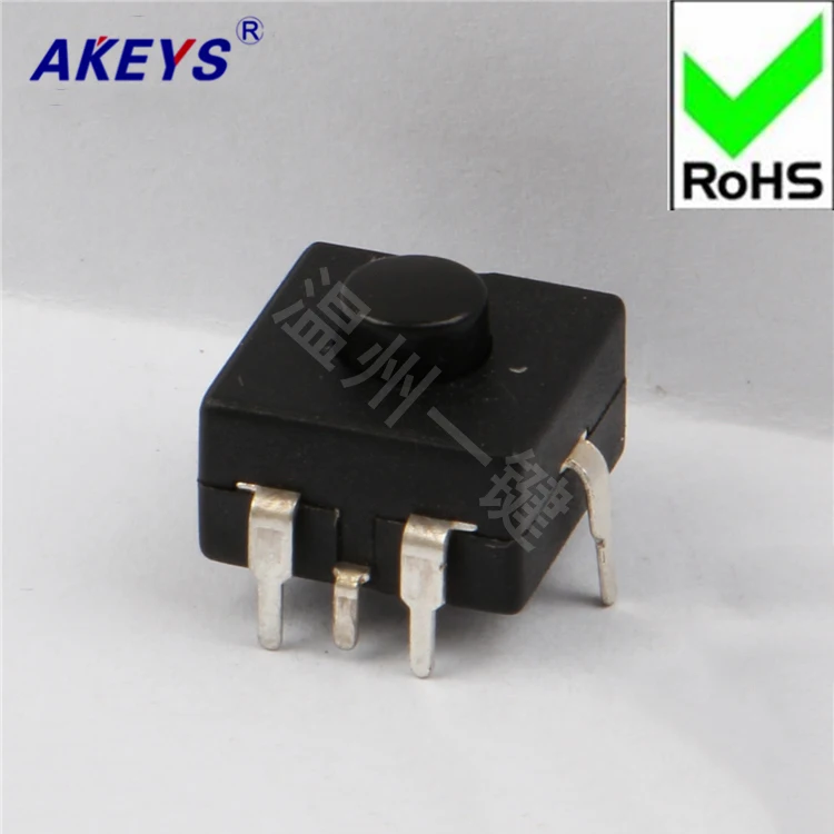 

10 PCS YT-1212-315V lamp flashlight switch button self-locking switch