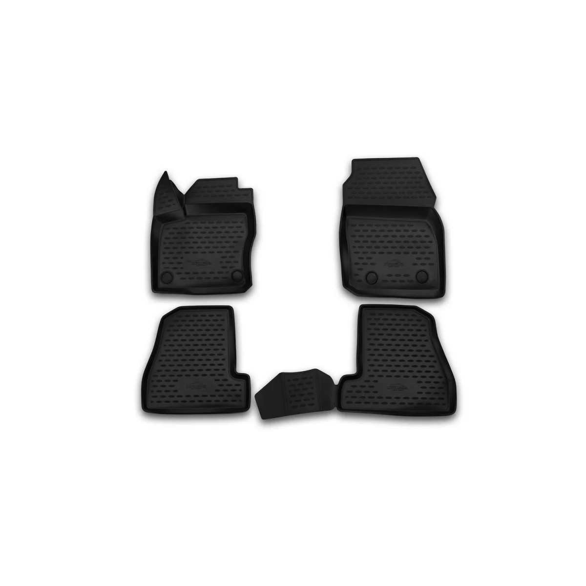 Коврики в салон ford focus ii 2004-2011, 1-й ряд, 2шт.(полиуретан)(форд фокус