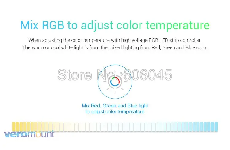MiBOXER POW-LH1 высокого напряжения RGB Светодиодные полосы света драйвер вход AC220V выход DC215V Макс. 400 Вт Поддержка 2,4 г дистанционное/Alexa управление