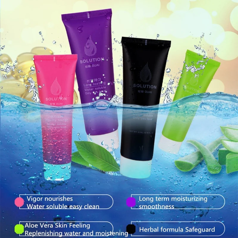 60ml Sex Lubricant Silk Touch Thick Water-based Sex Oil Edible Oral Sex Lubricant Anal Excite Vaginal Lubricant Adult Products02