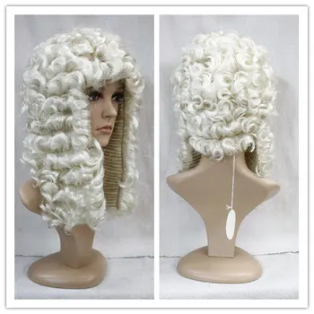 

Drama animation COS stage performance hair decoration The male lawyer's head is high and he looks like a real hairdo