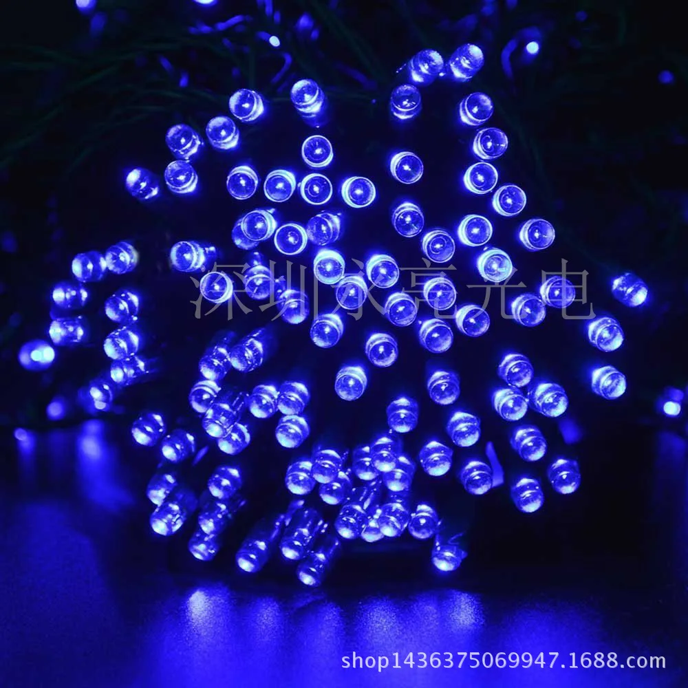 20 м 200LED зеленая линия теплая противотуманная фара Моделирование Рождество Свадебные украшения праздничные огни освещение цепи производители Dir