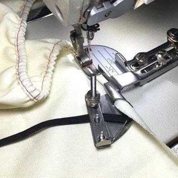 

Sewing Machine Rubber Elastic Band Hemming Tool Single Needle Machine Spare Parts Easy Setting High-efficiency Production Device