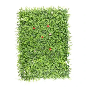

60x40cm Artificial Meadow Artificial Turf Wall Panel for Wedding or Home Decorations - 10 #
