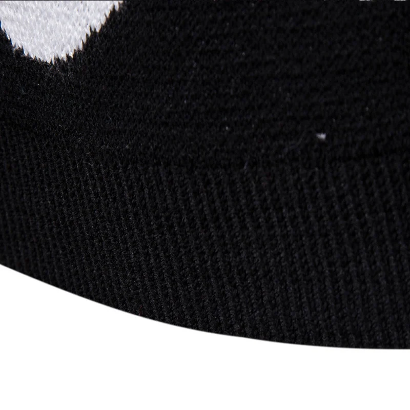 Autumn Winter Sweater Men Fashion Christmas Sweater Printed Knitted O-Neck Long Sleeve Mens Sweaters New Year Pullover