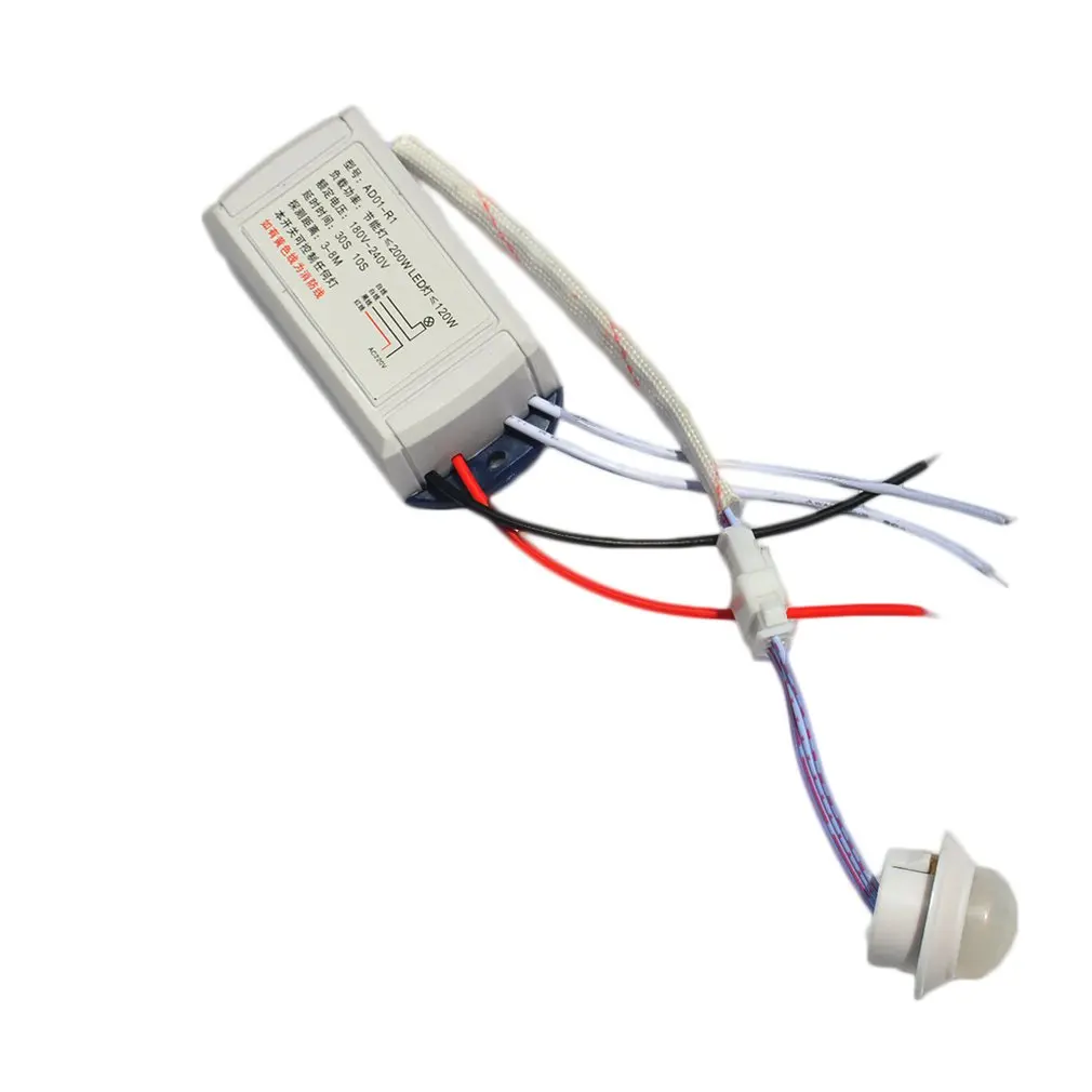 

Inductive Switch Infrared Sensor Switch Light Control Inductive Switch Intelligent Light Switch 220V Human Body Sensor Switch
