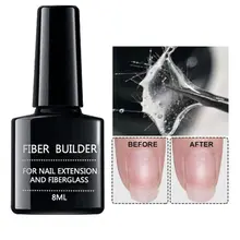 Наращивание ногтей Клей наращивание ногтей волокно 1-2 см наращивание ногтей ремонт волокна стекло гель для ногтевой фототерапии ногтей инструмент