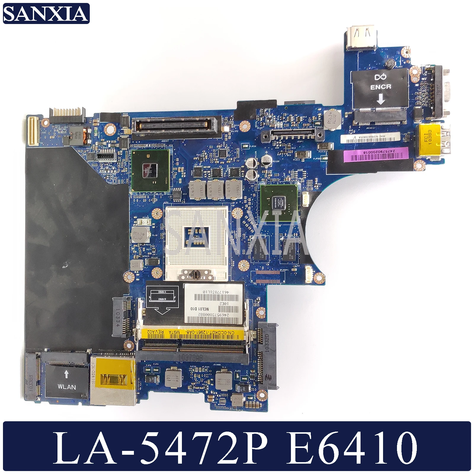 KEFU LA-5472P материнская плата для ноутбука Dell Latitude E6410 оригинальная материнская плата