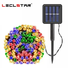 Светильник на солнечных батареях 22 м 200 светодиодный светильник на солнечных батареях гирлянда сказочные огни уличные солнечные лампы для украшения сада водонепроницаемые вечерние рождественские гирлянды гирлянда на