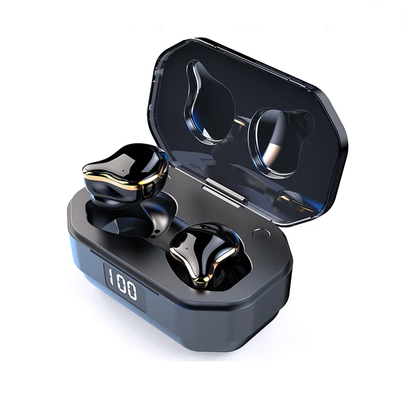 TWS bluetooth наушники Smart Touch Gradation Graphene HiFi тяжелый бас стерео bluetooth 5,0 2000 мАч IPX7 водонепроницаемый наушник