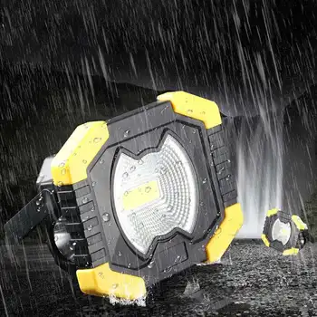 

XANES 50W Y2F LED COB Lamp Solar USB Rechargeable Portable Work Floodlight IP65 Waterproof Floodlight Tent Camping Light Lantern