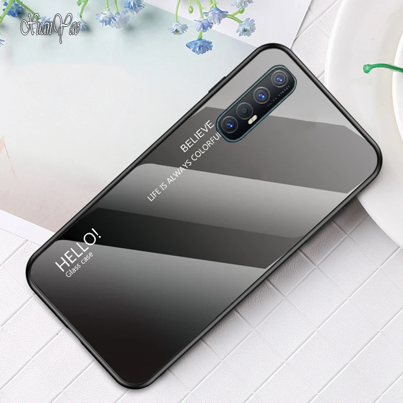 Чехол XUANYAO для телефона OPPO F3 F5 F7 Youtu стеклянный чехол Find X F9 F11 Pro силиконовый с
