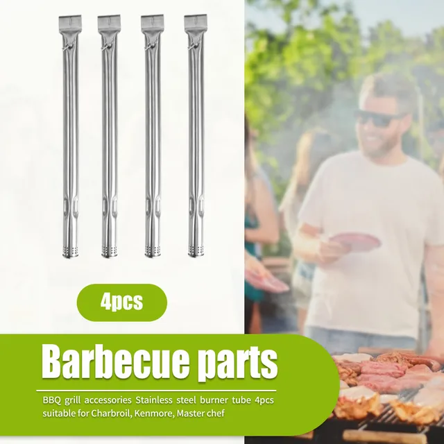 Univerzális Bbq Gas Grill Tube Barbecue Égők Piknik Szerszám Könnyen Hordozva Szerszámokat Charbroil Kenmore -Hoz - Image 2