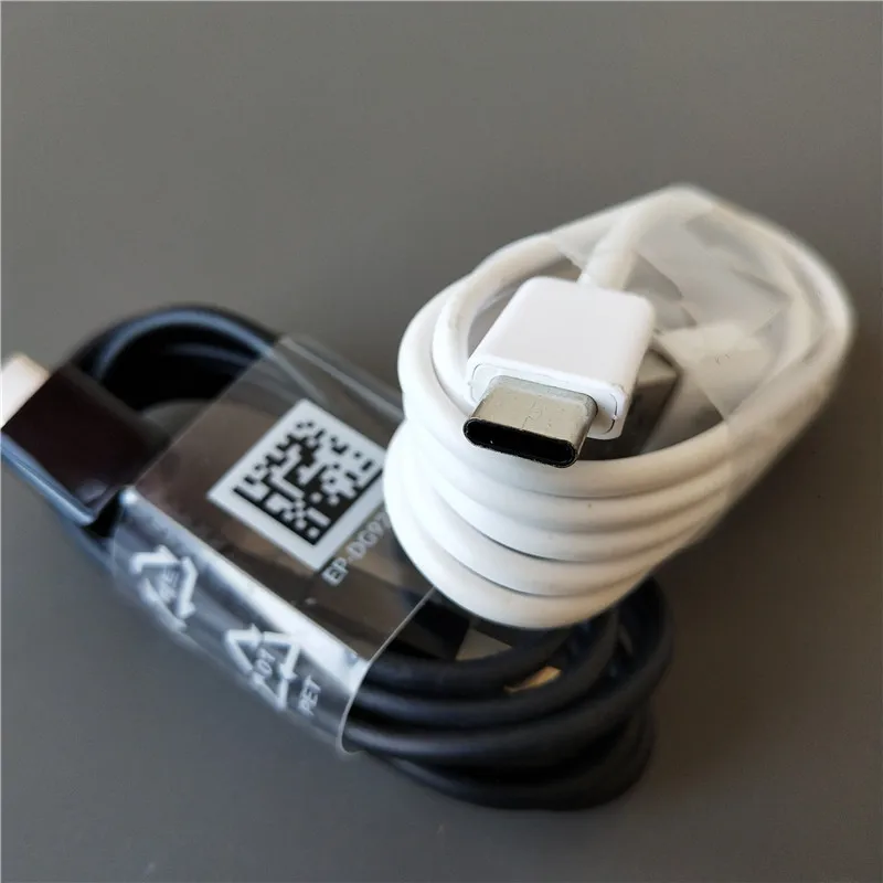 10Pcs/Lot 1M Type C USB Fast Charger Data Sync Charging Cable For Samsung S10 S9 S8 Plus S10E S10 5G Note 10 Pro 9 8