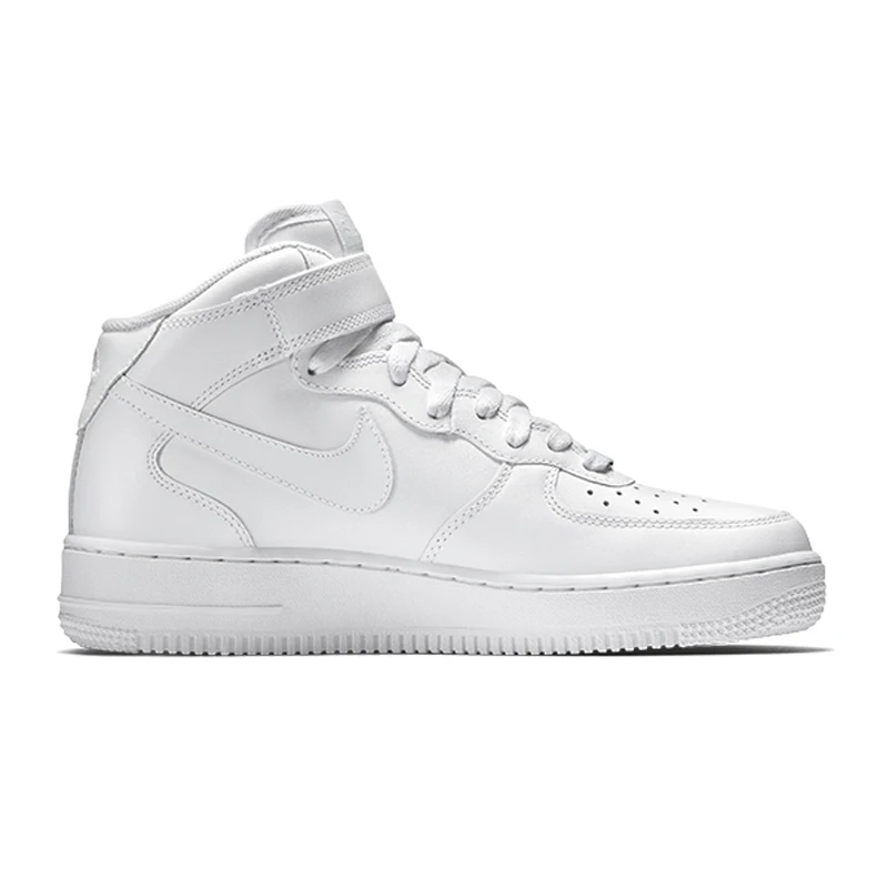 Оригинальные кроссовки Nike Air Force 1 Для Мужчин's Скейтбординг удобные туфли в классическом стиле для досуга, обувь с высоким берцем анти-скольжения белые кроссовки новые дизайнерские 315123