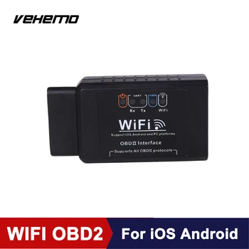 

ELM327 WIFI OBD2 OBDII Auto Scanner Tester Mini Car Diagnostic Scanner Scan Tool for iOS Android Car Maintenance Care New