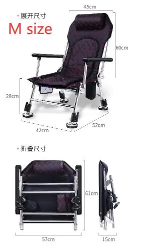 29 New Folding Fishing Chair Portable Multi Function Lifting Fishing Chair Stainless Steel Recliner Fishing Stool Beach Chairs Aliexpress