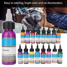 16Pcs 30ML/Bottle Professional Natural Plant Microblading Tattoo Inks Set Body Makeup Tattoo Long Lasting Pigment Ink Supplies