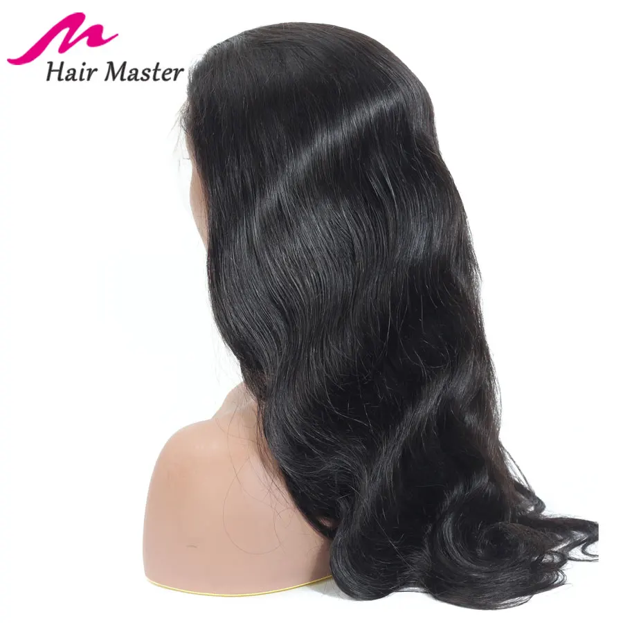 Hair Master Синтетические волосы на кружеве человеческих волос парики 13x4 предварительно вырезанные 150% плотность бразильские парики с волнистыми волосами для Для женщин 10-28 дюймов парик из натуральных волос