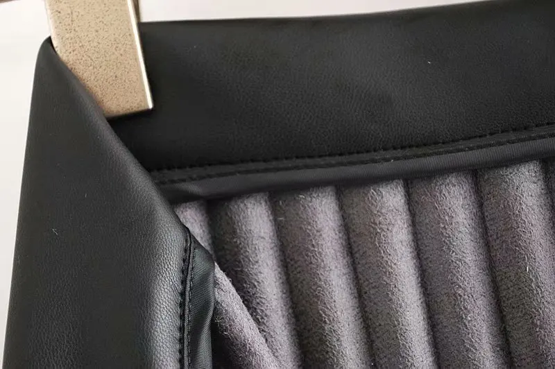 Новинка 2019 года сезон осень зима однотонная плиссированная юбка из