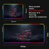 City Asus Rog Pc Accessories Rgb Led Mouse Pad Gaming Play Mats Gaming Setup Mesa Gamer Backlit Mat Republic of Gamers Mouse Mat ► Photo 3/6