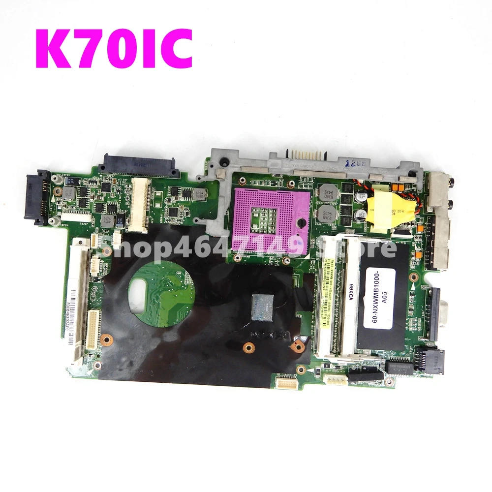 K70IC Материнская плата ASUS K70I материнская для ноутбука REV2.1 100% протестированная |