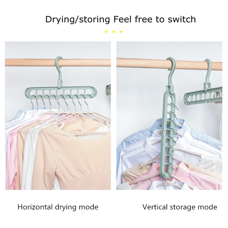 Faroot Новое поступление 9 в 1 Wonder Closet Organizer Space Saver Волшебная вешалка для одежды крючок для одежды сушильные стойки