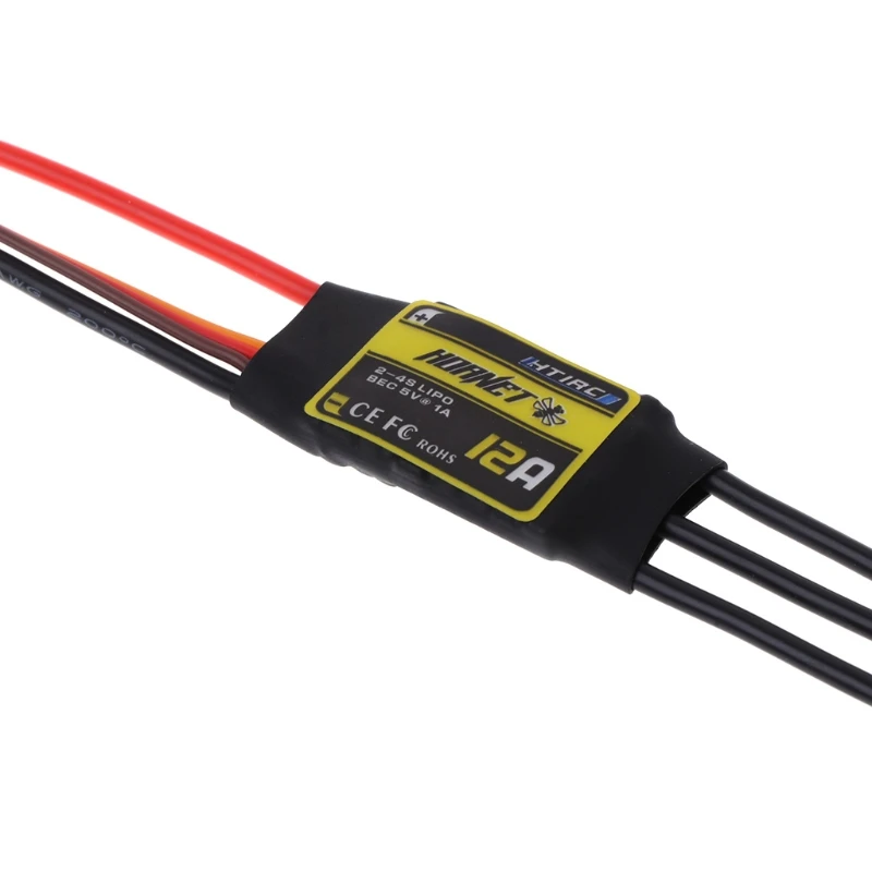 

HTIRC Hornet Series 12A Brushless ESC For RC Airplane Models R9UE