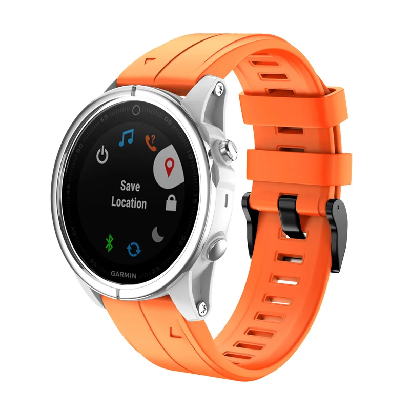 20 мм силиконовый ремешок для часов браслет на петле для Garmin Fenix 5s Fenix 5s Plus VDX99