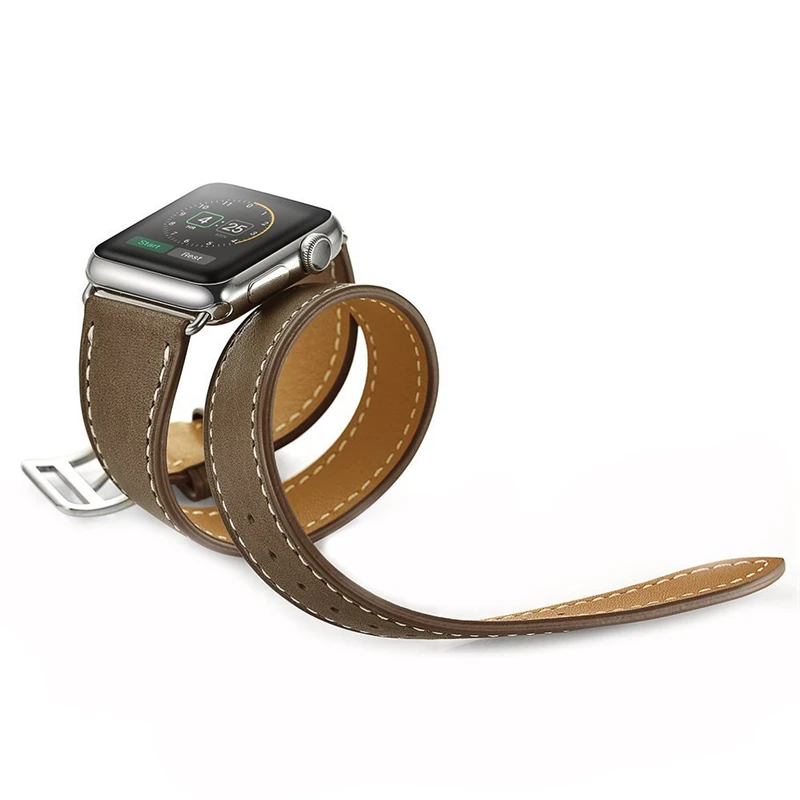 Correia Extra-Longa, Cinto iWatch, 38mm, 40mm, 44mm,